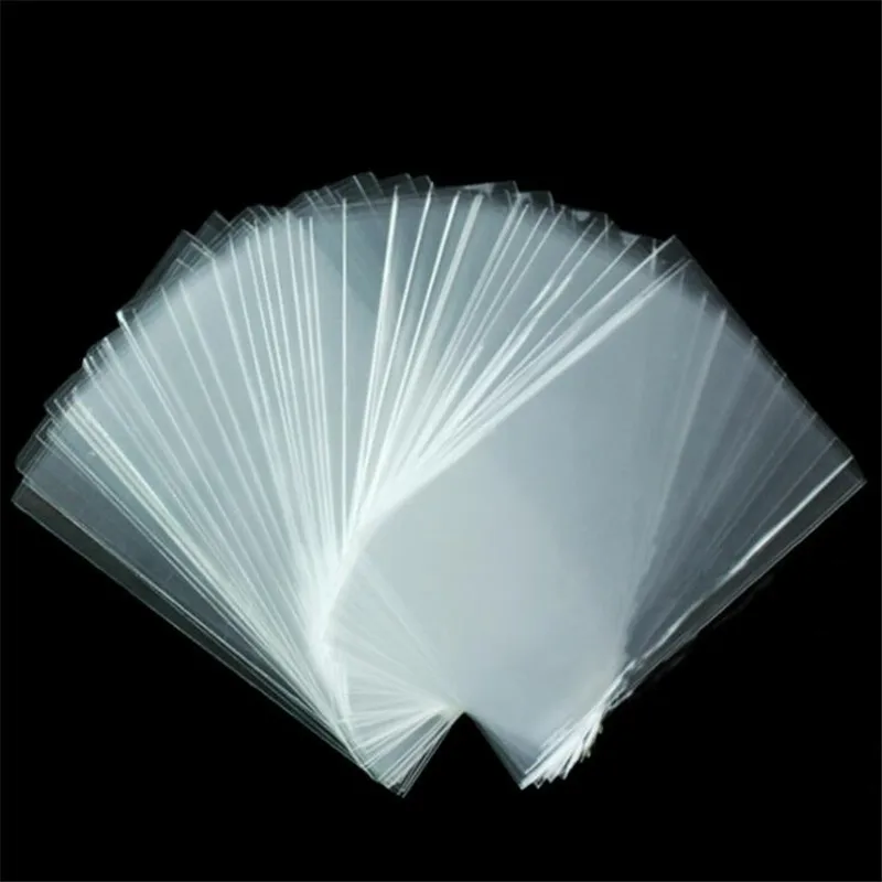 New 100pcs Transprant Card Cover Protective Holder For Business Playing Desk Board Game ID Cards Photocard Holders