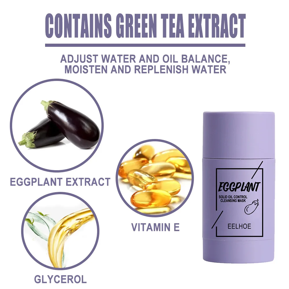 Blackhead Remover Acne Remover Facial Pore Cleanser Green Mask Stick Face Masks Remover Blackheads Nose Black Dots Acne Moisturizing Oil Control Skin cleansing Anti-wrinkle Masks