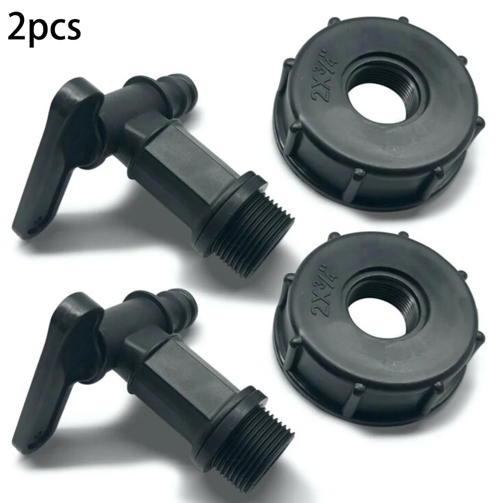 IBC контейнер сливной кран с садовым шлангом Соединительный клапан грубой