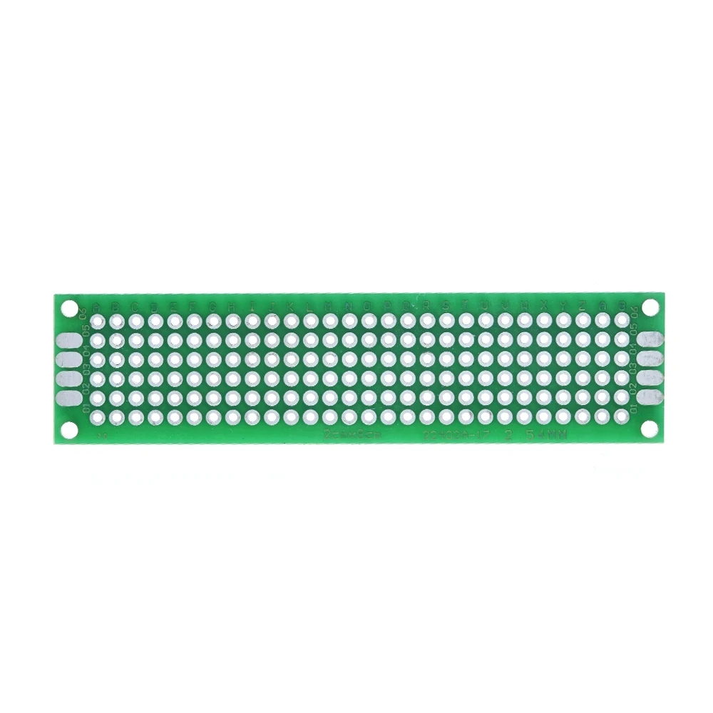 TZT 10 шт./лот 2x8 двухсторонняя Медь прототип PCB Универсальный доска экспериментальная разработка пластина зеленый