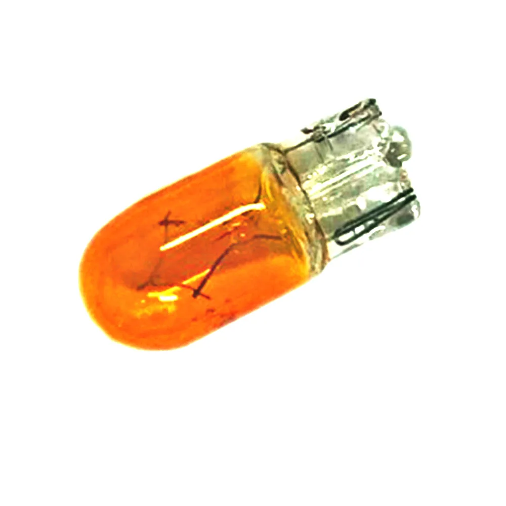 10 шт. DC 24V T10 галогенная лампа W5W 194 501 оранжевый/желтый 5W сигнальный внутренний