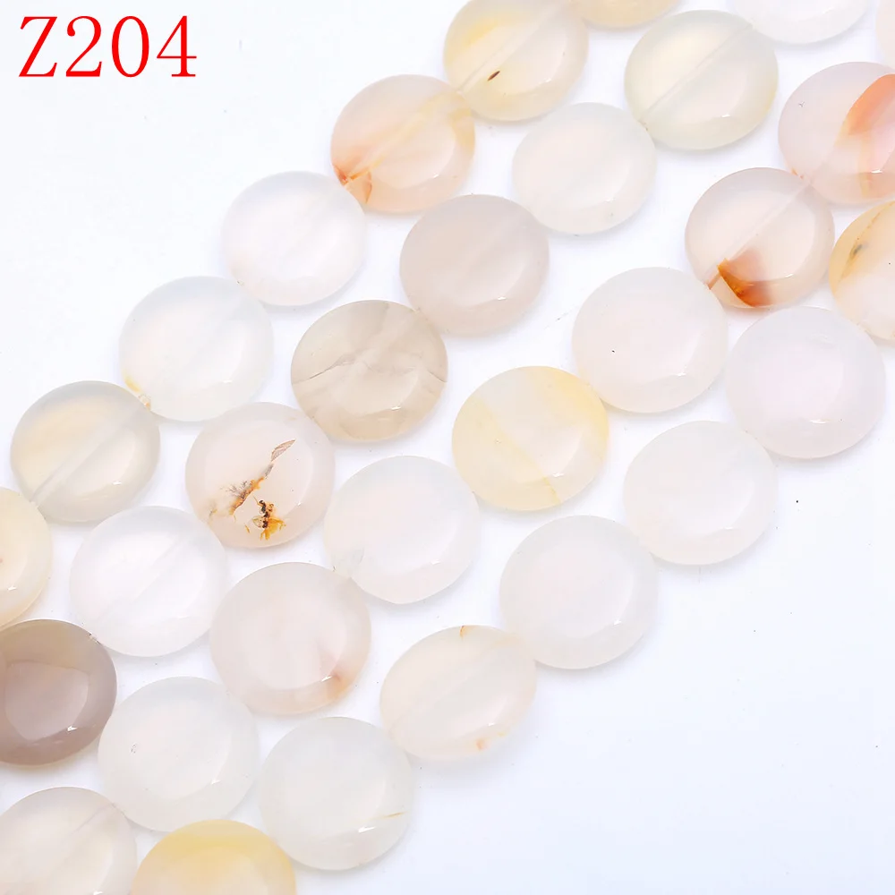 White Agate Yumten круглый шарик из Тигрового Глаза 14 мм* 14 мм натуральный драгоценный камень Бусины свободной формы ювелирных изделий бирюзовый розовый кварц Агат DIY браслет натуральные камни бисер для - Цвет: White Agate