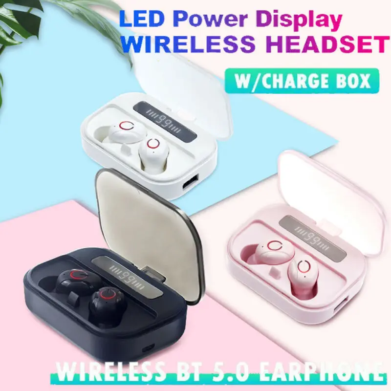 T11 TWS Bluetooth Earphone5 0 Wireless Headset Headphone Stereo In Ear Earbuds