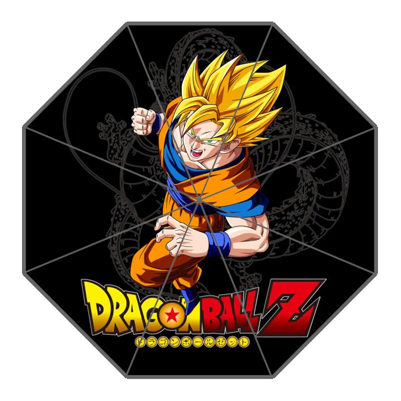 P# Dragon Ball Z 04 Зонт с индивидуальным принтом складной зонт от солнца и дождя для путешествий неавтоматический декоративный зонт высокого качества