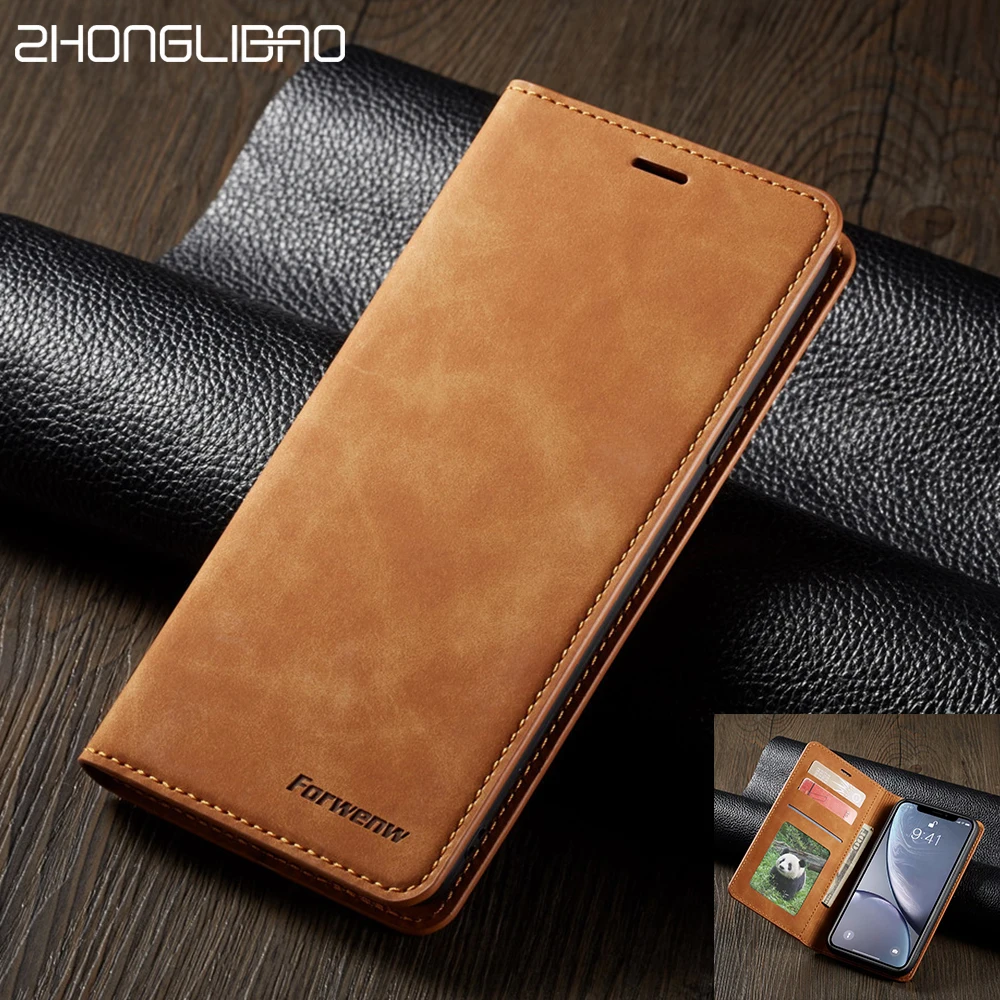 

Note 10 Plus Flip Leather Wallet Case for Samsung Galaxy A50 A30 A20 A70 A80 A90 S10 S9 S8 Note 9 s10e Magnetic Stand Cover Etui