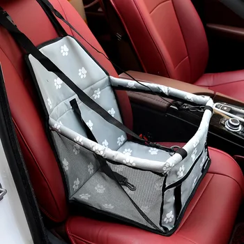 

Dog Car Seat Dog Seat Bag Basket Pet Products Safe Carry House Folding Cat Puppy Bag Waterproof Pet Dog Carrier Pad