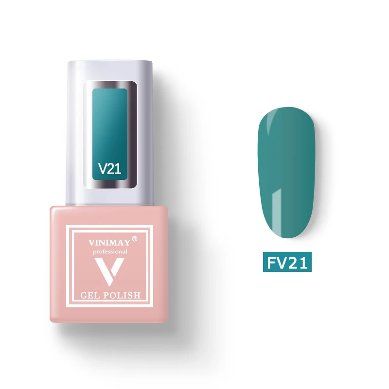 VINIMAY 60 Цветной Гель-лак для ногтей vernis полуперманентный УФ-гель лак-праймер впитывающий Гель-лак для ногтей Полировочный Гель для маникюра - Цвет: FV21