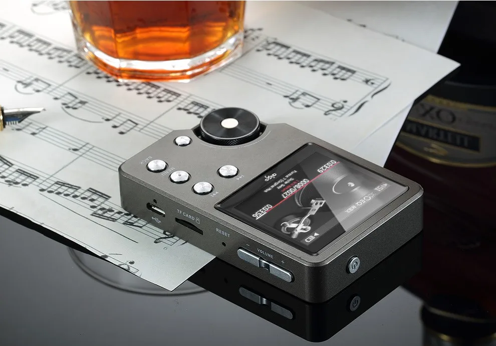 Aigo MP3-105PLUS enthusiast Hi-res автомобильный музыкальный плеер Mp3 Hifi Flac портативный мини без потерь декодирование музыкальный плеер Mp3 с экраном