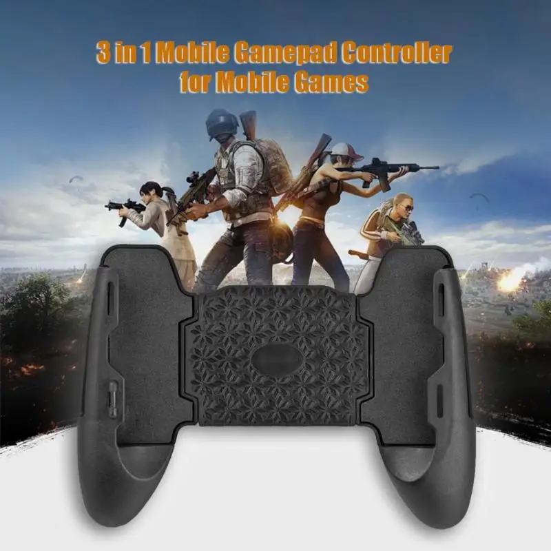 5 in 1 Gamepad For PUBG Mobile Phone Trigger Fire Button L1R1 Shooter Controller Joystick Aim Key For Shooting Game