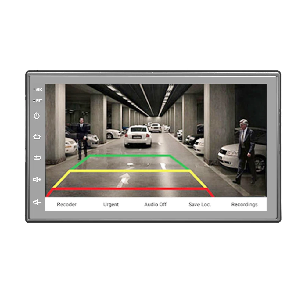 Android 2 Din Автомобильный Радио Мультимедиа Видео плеер gps навигация din 7 &quotHD