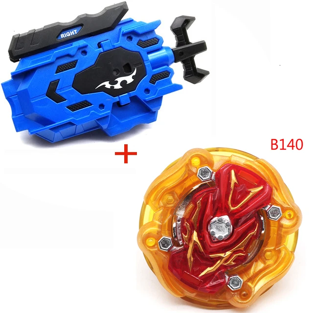 Топы взрыв игрушки Toupie B-149 B-150 B-148 с пусковые установки Beyblade Металл с пусковой установкой лаунчер Бог пошлины лезвия игрушка лезвие - Цвет: B140 Launcher