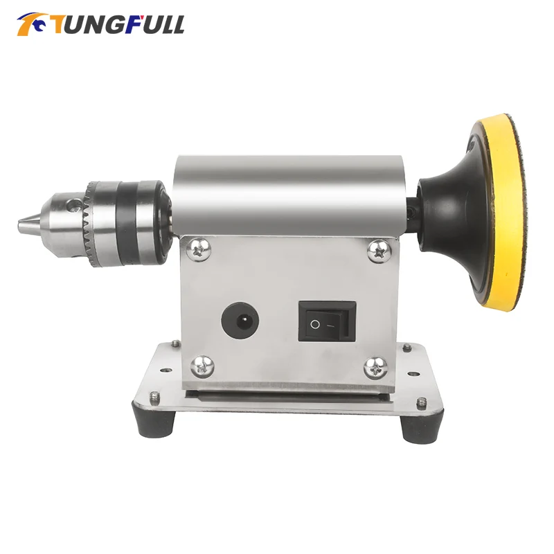 Multifunction Polishing Machine Jewelry Rock Mill Benchtop Polisher Universal Grinding Machine Bench Lathe Polish Buffer