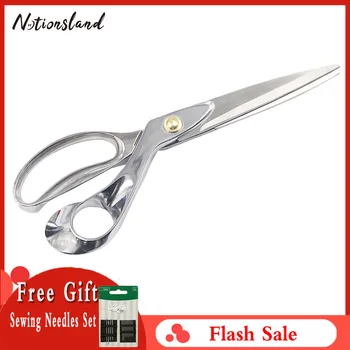 

9 inch Professional Tailor Scissors Sewing Scissors for Needlework Fabrics Leather Tailors Dressmaking Shears Sewing Tool