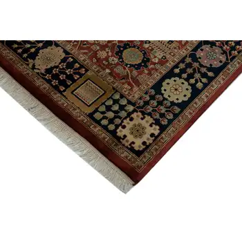 

244x307 Cm Red Handmade Oushak Rug-8x10 Ft
