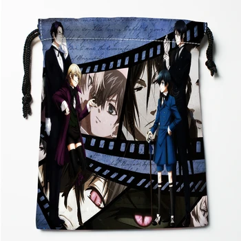 

Custom Printing Black Butler Drawstring Shopping Bags Travel Storage Pouch Swim Hiking Toy Bag Unisex Multi Size18-1031-21