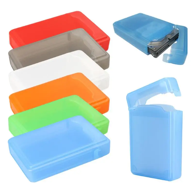 

3.5 inch IDE SATA HDD caddy Case external Hard Drive Disk Storage Box For SSD Hdd Enclosure Cases High Quality