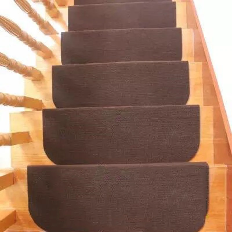 14pcs/Set Self-adhesive Stair Pads 20x45cm Anti-slip Rugs Carpet Mat Sticky Bottom Repeatedly-use Safety Pads Mat for Home