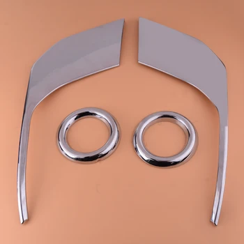 

DWCX Chrome ABS Car Front Fog Light Eyelid Eyebrow Trim Decoration Cover fit for Mitsubishi ASX Outlander Sport 2016 2017 2018