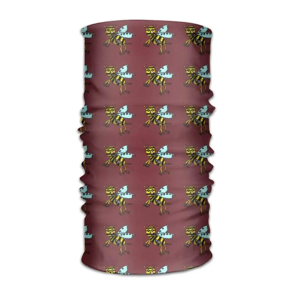 

Bandana Headband Stylish Flying Bee Multifunction Magic Handscarf,Face Scarf,Neck Gaiter,Balaclava,Sweatband,Head Wrap,Outdoor