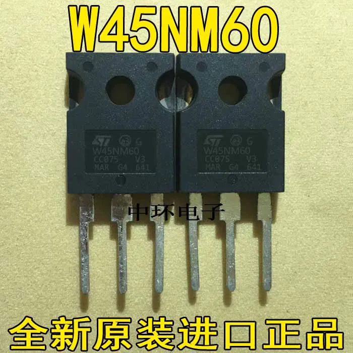 10 шт./лот W45NM60 45N60 STW45NM60 600V 45A