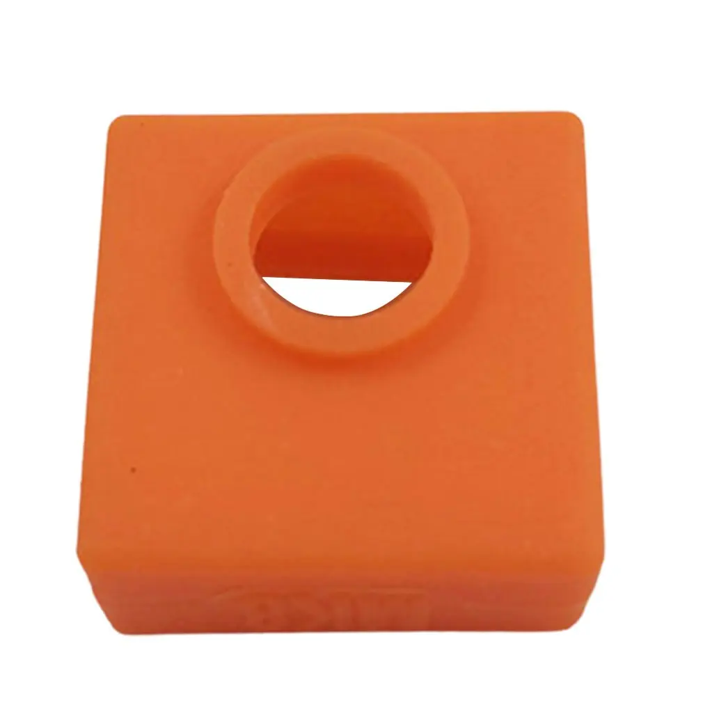 

3D Printer Accessories Mk7/Mk8 Silicone Case Nozzle Heating Aluminum Block High Temperature Resistant Protective Cover