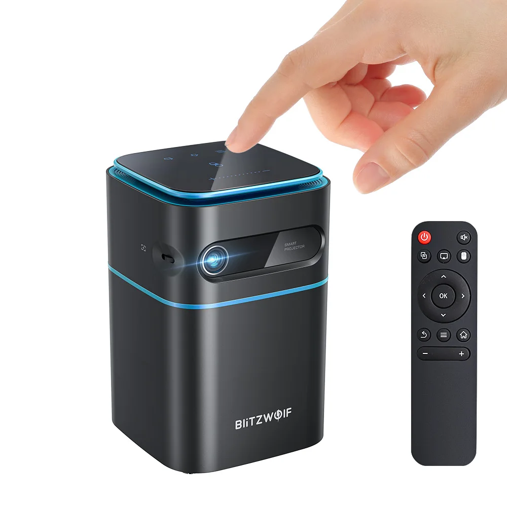 Blitzwolf Bw Vt2 Dlp Mini Wifi Projector 1080p Hand Cinema Movie Video Mini Led Projector 4k Wireless Home Cinema 1080p Aliexpress