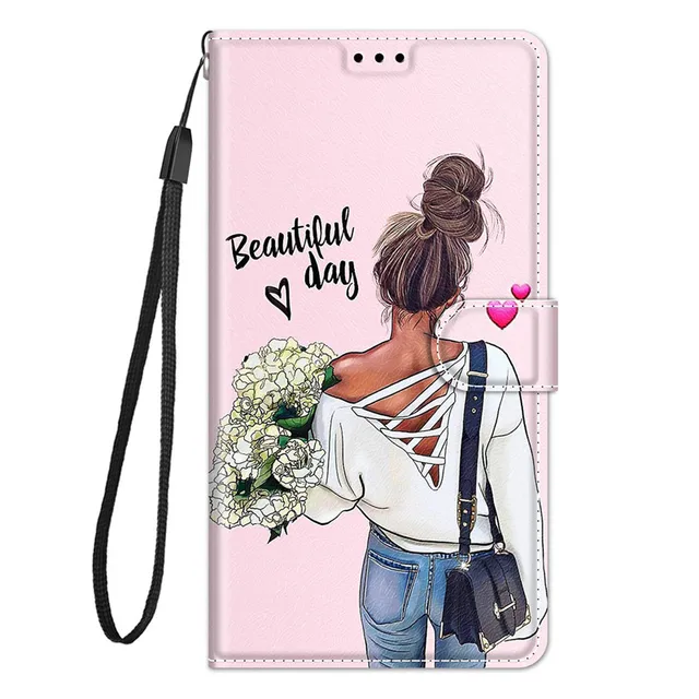 For Xiaomi Poco X3 Cartoon Butterfly Case Capa on Xiomi Poco X3 Pro NFC POCOX3 Case Card Slot Wallet Leather Magnetic Book Cover R8