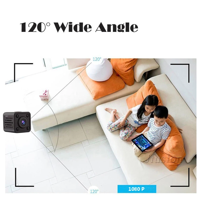 Мини камера HD1080P Wi Fi детектор движения монитор в реальном времени IP видеокамера