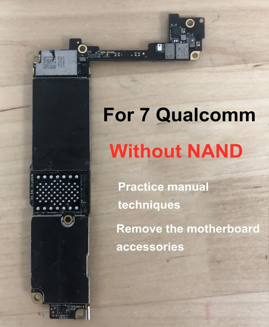 Высокое качество без NAND практика ручная разборка материнской платы техническое обучение для iphone 6 6plus 6s 6splus 7 7p 8 8p X - Цвет: For 7 Qual