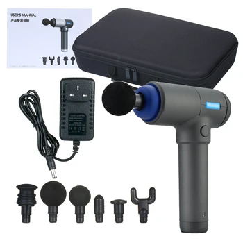 

Electric Fascia Gun Aluminum Alloy Muscle Relaxation Muscle Relaxant 4 Adjustable Variable Speed Muscle Massager