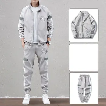

Opel 2020 New popular for Mens Fashion Warm Comfortable Jacket Clothing Coat Men Casual Outerwear Clothes Print zip Mens Suits
