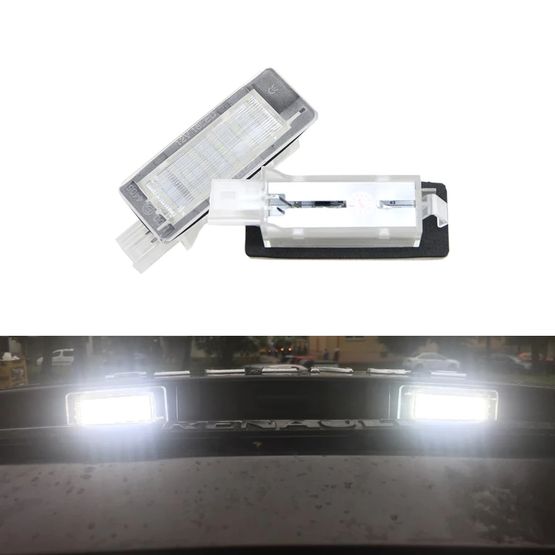 Set LED SMD Number Plate Lighting Dacia Duster 2 from Yr 2018 KB56 Set LED SMD Number Plate Lighting Dacia Duster 2 from Yr 2018 KB56