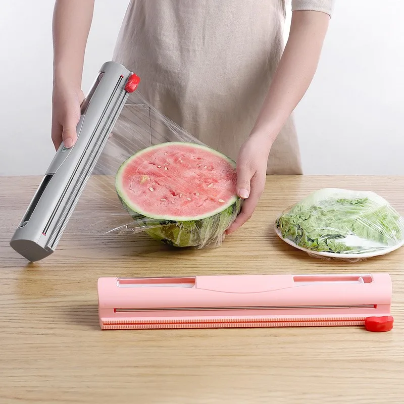 Cling Film Cutter Food Foil Wrap Dispenser Cutter WallMounted