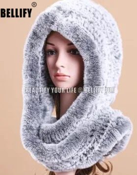 Шарф Зимний из натурального меха кролика карамельного цвета|hat rabbit|fall fashionmujer 2016 |