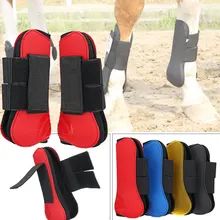 Конский предохранитель Фетлок конский предохранитель сухожилия прыжок ПЭТ ПУ 4 цвета защита партнера нога лошади защита Конный конский пони для верховой езды