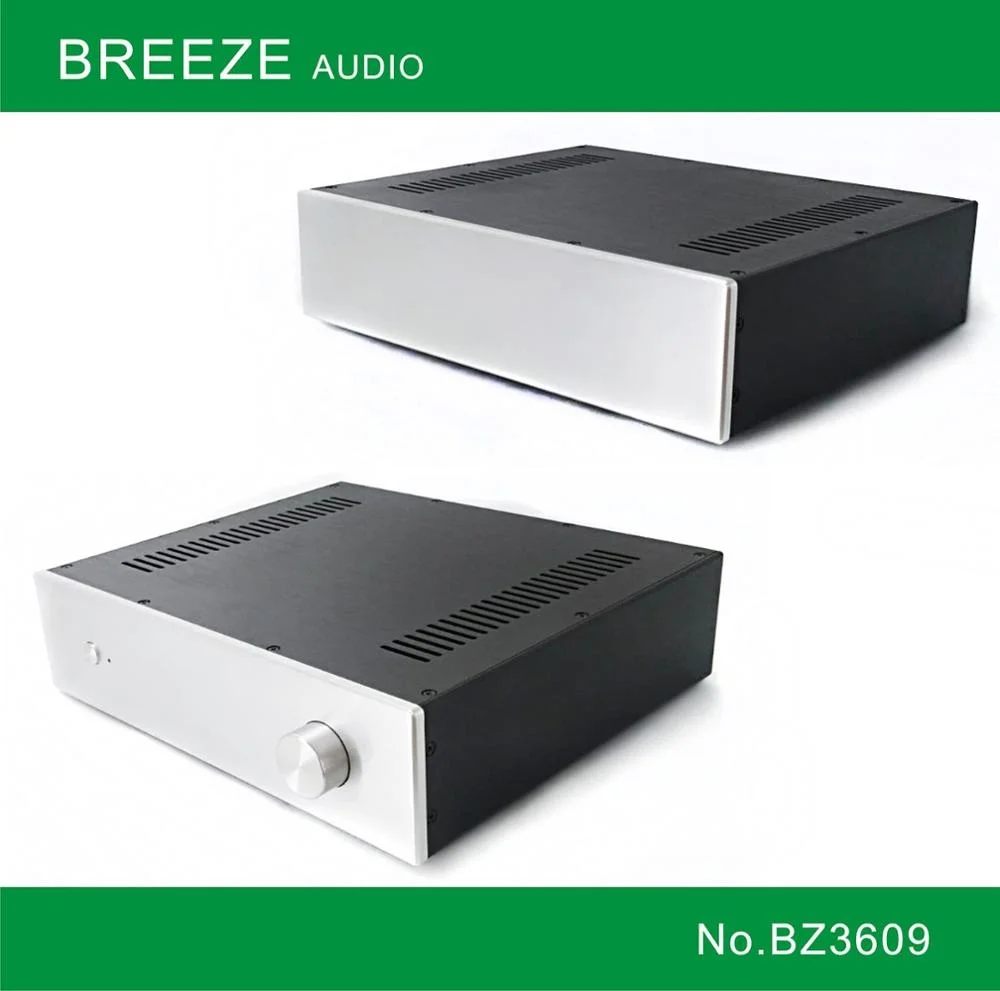 Caixa de Computador Brzhifi Multi-purpose All-aluminum Front-end Amplificador Chassis Case Equipamento Eletrônico Gabinete Personalizado Bz3609 - Image 5