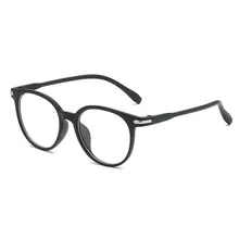 Новые унисекс ретро плоские зеркальные очки синяя пленка классические очки для чтения металлическая круглая индивидуальная Повседневная без градуса очки для чтения