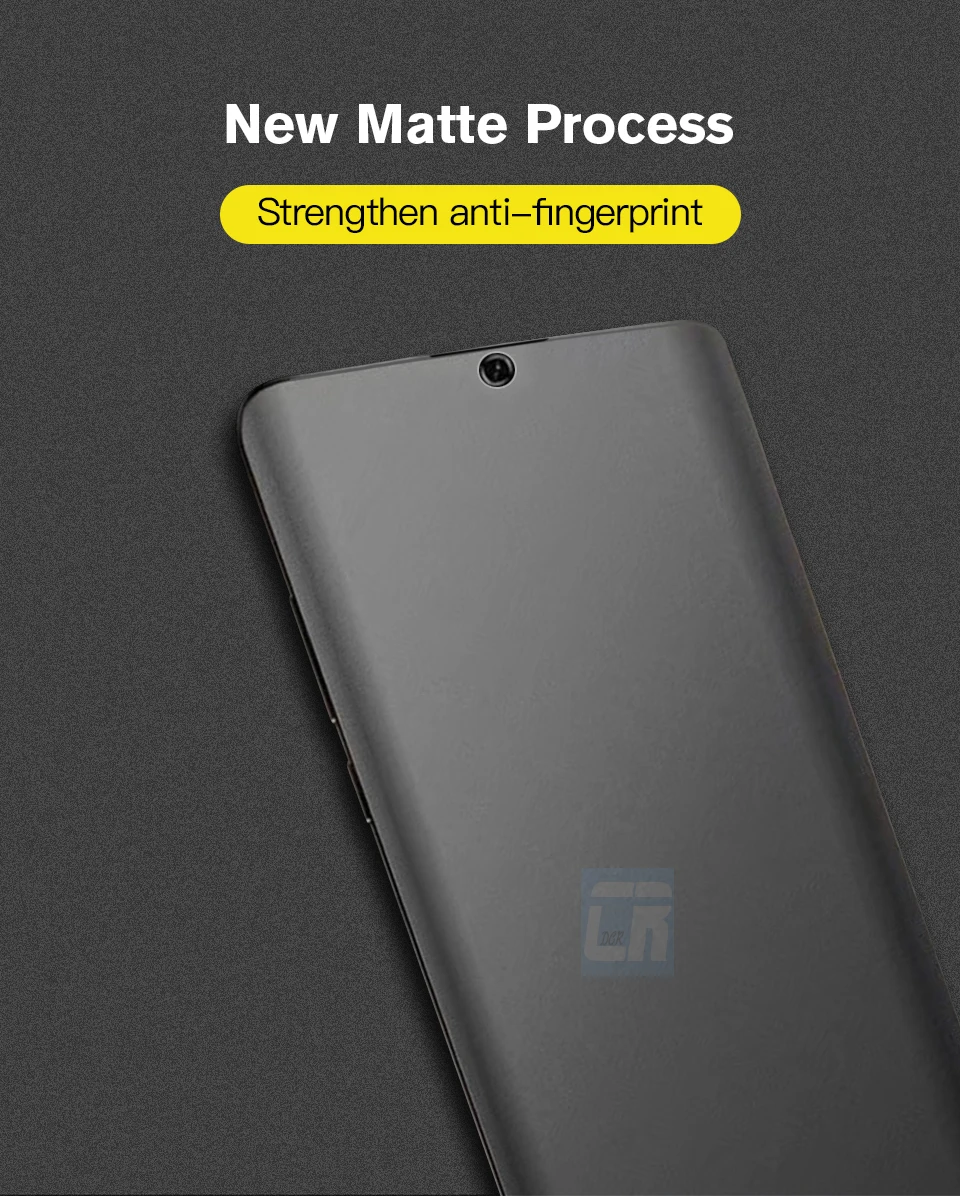 100D No Fingerprint Matte Hydrogel Film for Samsung galaxy  Note 10 9 8 S10 S9 S8 Plus Screen Protector on Samsung s10e Film 6