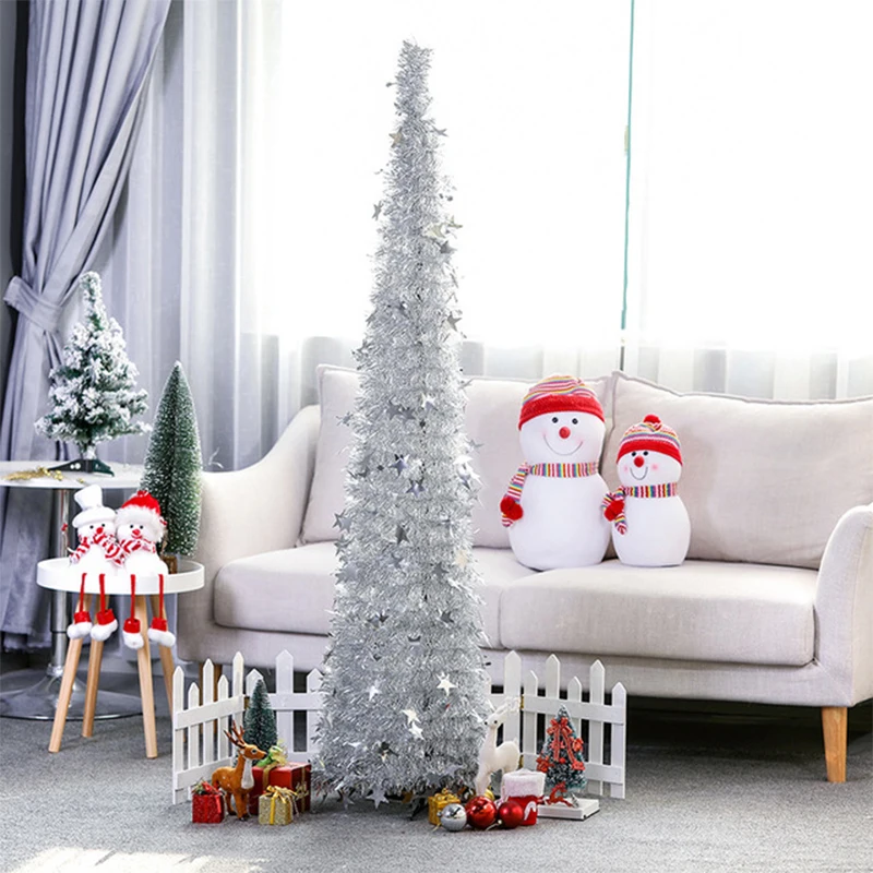 

Christmas Tree Artificial sequined Tree Multicolor 120cCM 150CM New Year Home Ornaments Desktop Decorations Christmas Tree