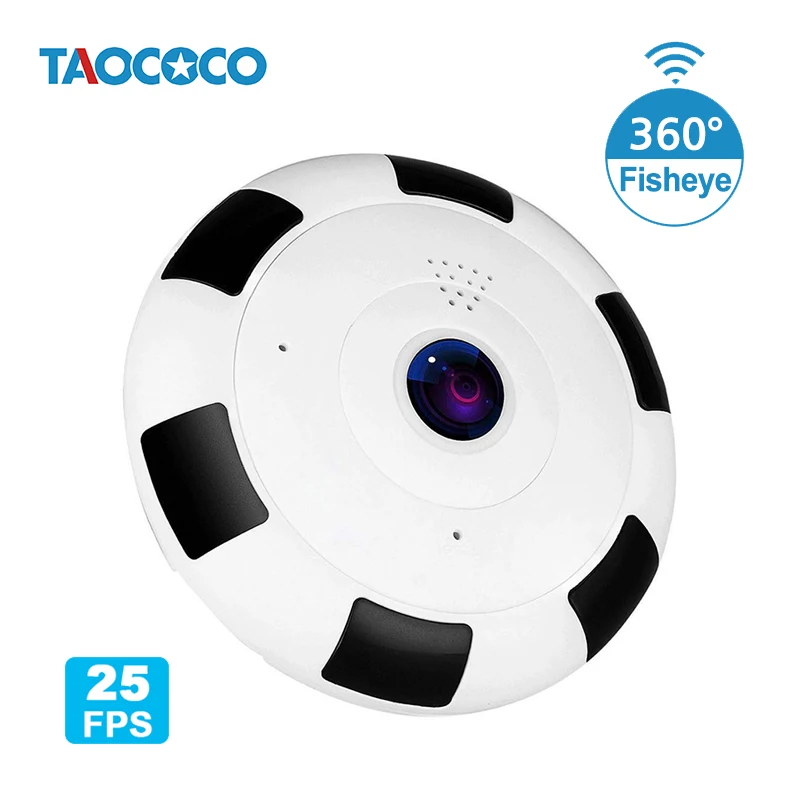 

960P Fisheye IP Camera WiFi Surveillance Camera Wireless 360 Degree Panoramic Home Security Camera Infrared Indoor CCTV Camera