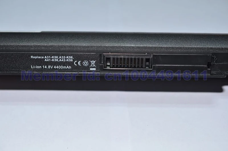 Аккумулятор JIGU для asus A46C/A56C/E46C/K46C/K56C/R505C/S405C/S46C/S505C/S550C/S56C/U48C/V550C A31 K56 A32 K56|battery for