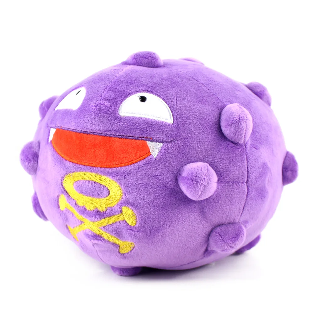 17 см аниме, мультипликационный персонаж Koffing плюшевая игрушка мягкая чучела японская кукла подарок для детей