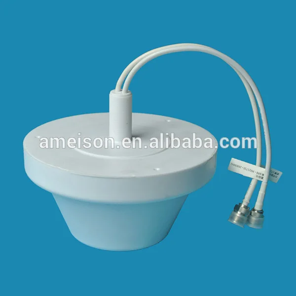 

ultra Long range wifi antenna 698 - 2690MHz 4dBi Indoor Dome Ceiling Mount MIMO omni dual polarization antenna