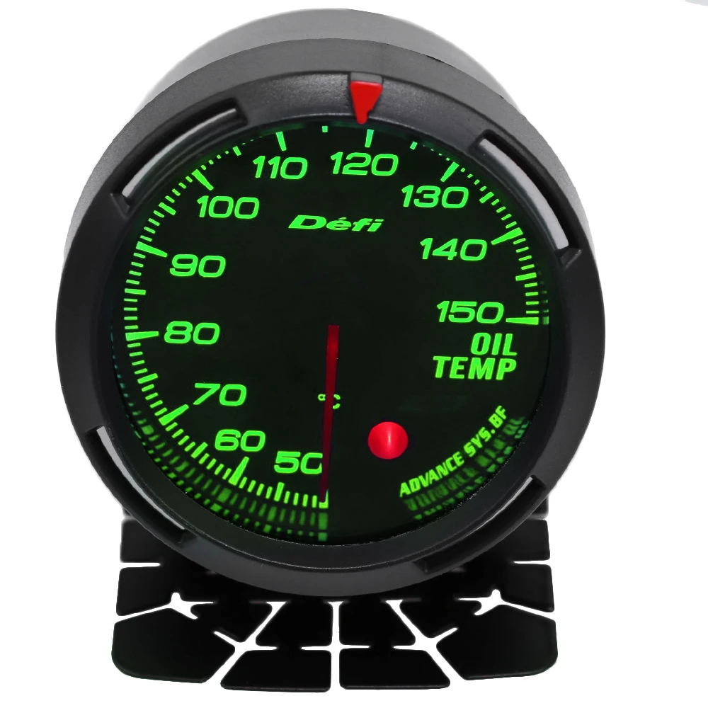 Df Advance Gauge Turbo Boost/температура воды/Температура масла/Масляный Пресс/Тахометр/вольт с 7 цветов светодиодный подсветка и двойной Предупреждение