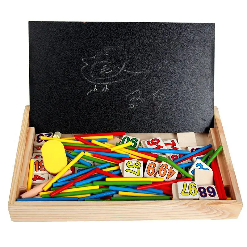 

Counting Sticks Children Mathematics Rod Arithmetic Rod Abacus Toy Teaching Aids First Grade Addition And Subtraction with Numbe