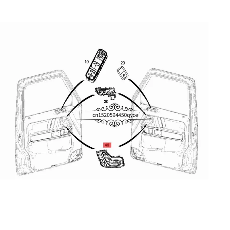 Автомобильное переднее сиденье переключатель W213 E220 E350 W217 S500mer КНИ ССО enzW222 S400 W247 B250 спинки кнопка регулятора