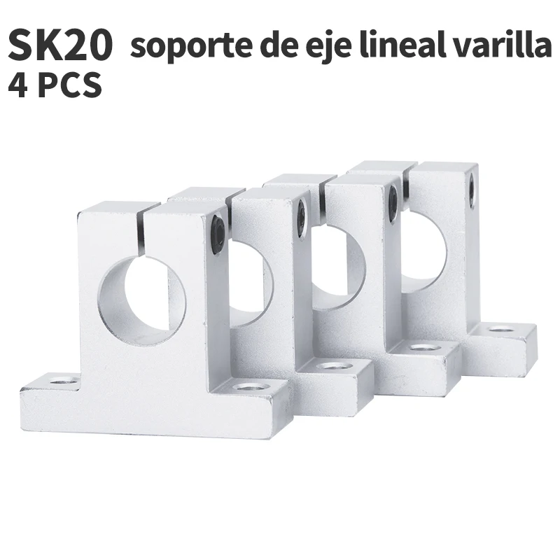 Sk20 4 шт./лот Бесплатная доставка SK20 20 мм линейный подшипник рельсовый вал