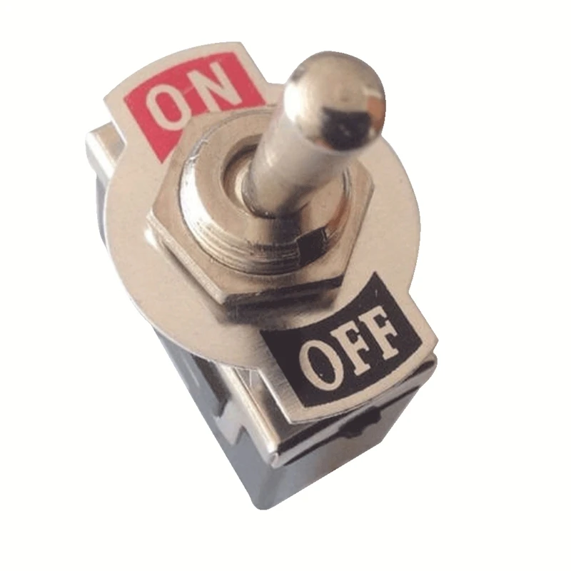 X5 Toggle Switch Heavy Duty 20A 125V SPST 2 Terminal ON/OFF Car Waterproof ATV