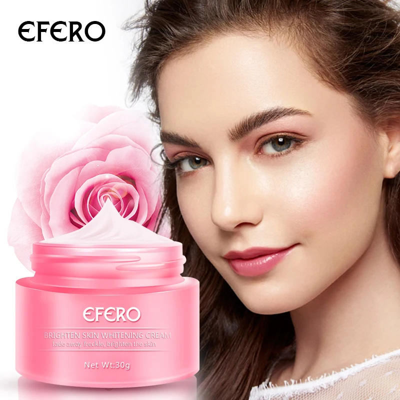 Крем для лица EFERO отбеливающий против веснушек старения черных пятен уход за