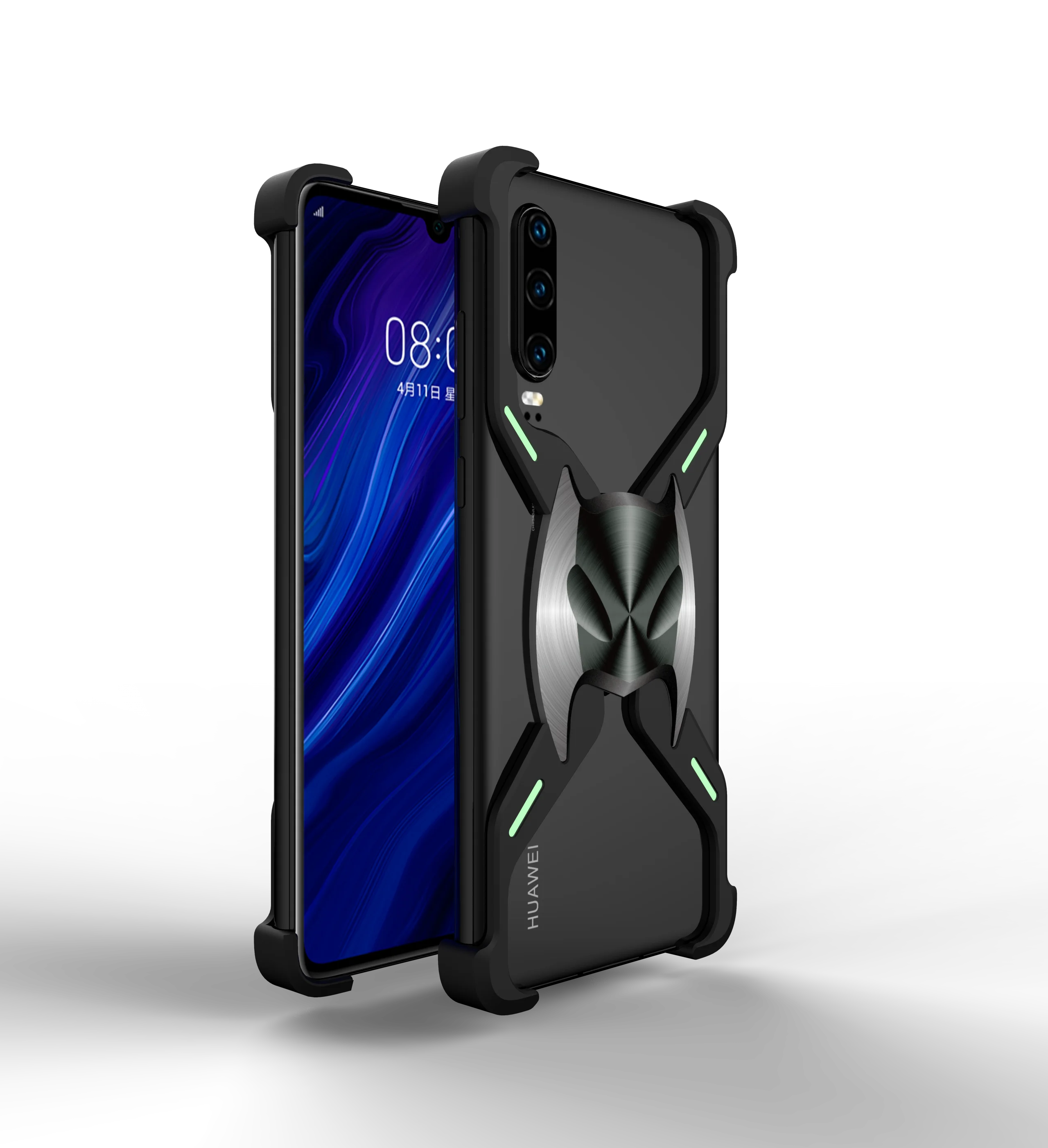 R-JUST, металлический магнитный адсорбционный чехол для huawei P30, противоударный Магнитный чехол, чехол для huawei P30 Pro Funda